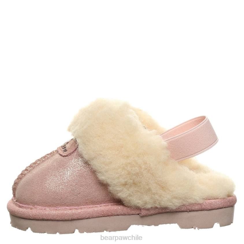 zapatillas BEARPAW niño loki brillo rosa niños PD28612